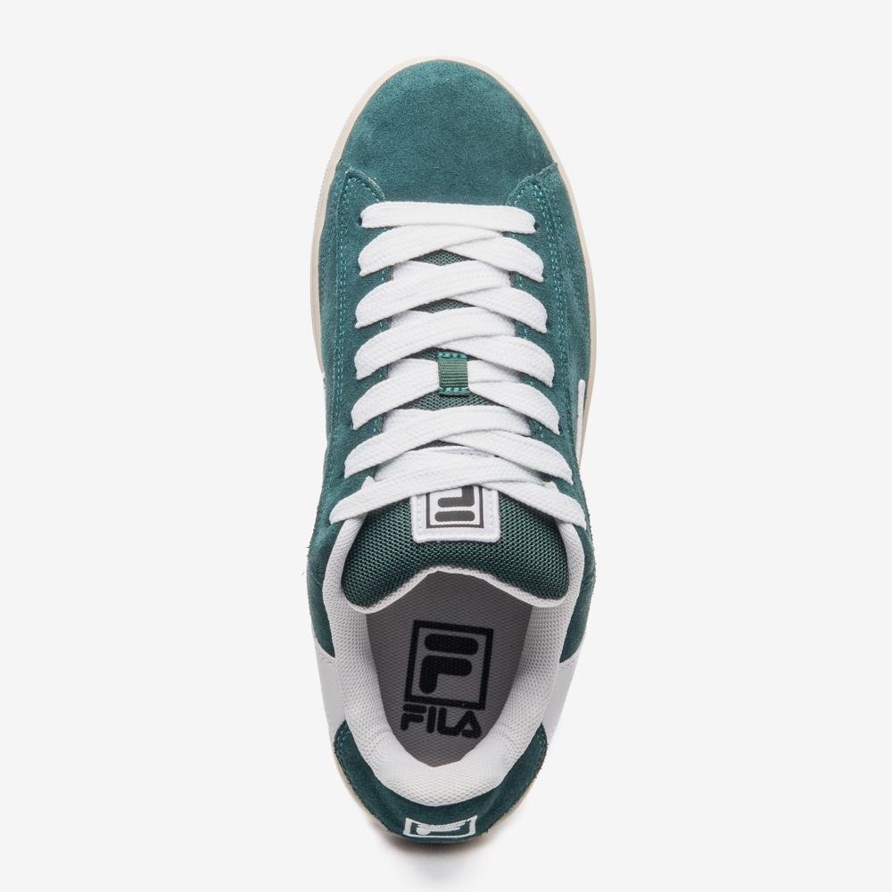 Tênis Fila Court 90 Masculino Verde Escuro/Branco 4