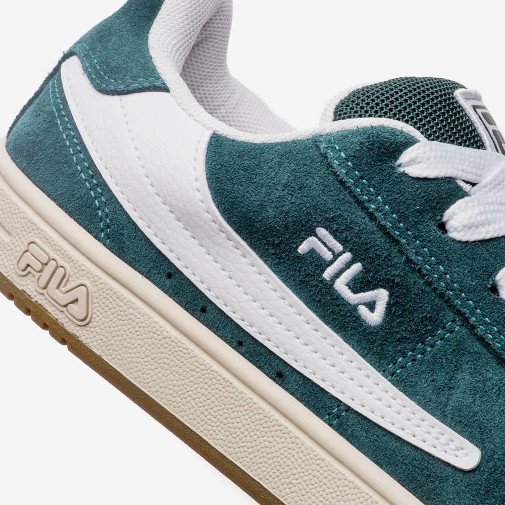 Tênis Fila Court 90 Masculino Verde Escuro/Branco 7