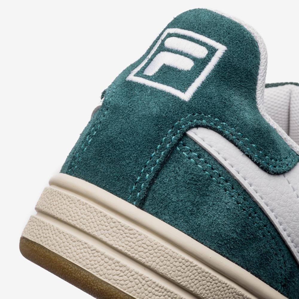Tênis Fila Court 90 Masculino Verde Escuro/Branco 9