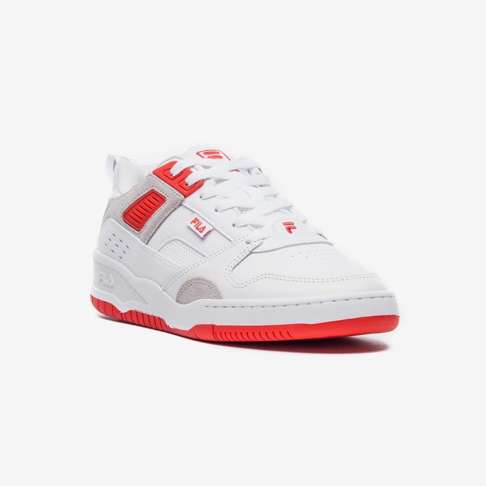 Tênis Fila Corda Br Feminino Branco/Cinza/Vermelho 3
