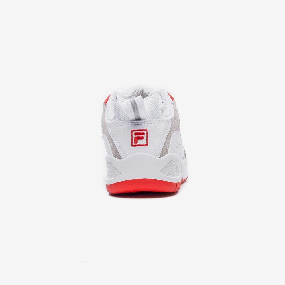 Tênis Fila Corda Br Feminino Branco/Cinza/Vermelho 6