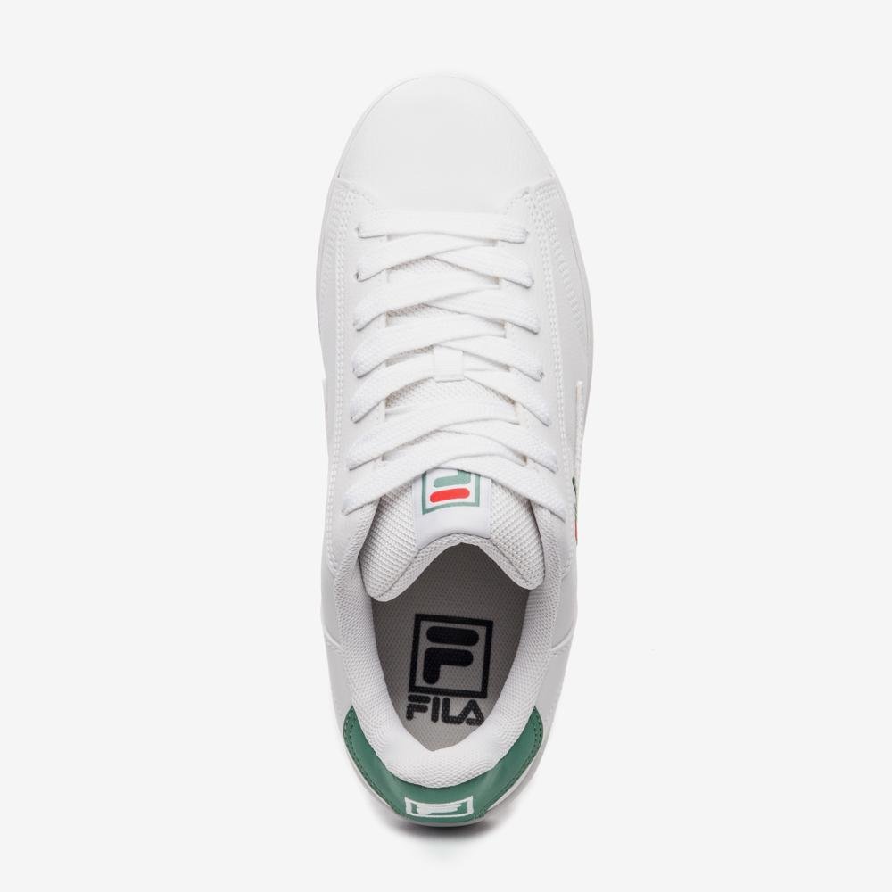 Tênis Fila Court 90 Sport Masculino Branco/Verde 4