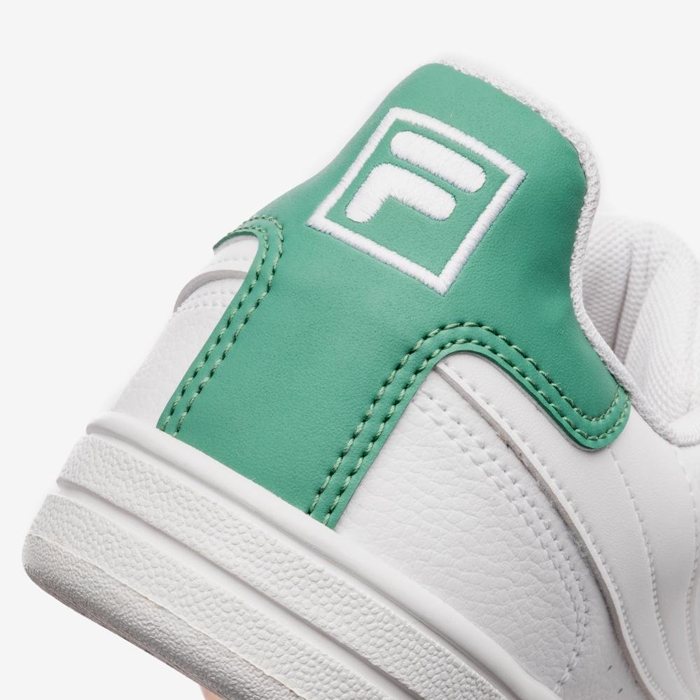 Tênis Fila Court 90 Sport Masculino Branco/Verde 7