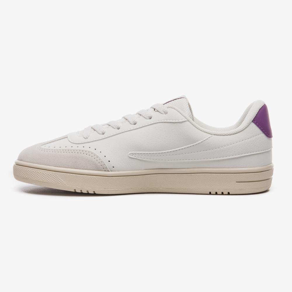 Tênis Fila Court 80 Feminino Branco/Roxo 2