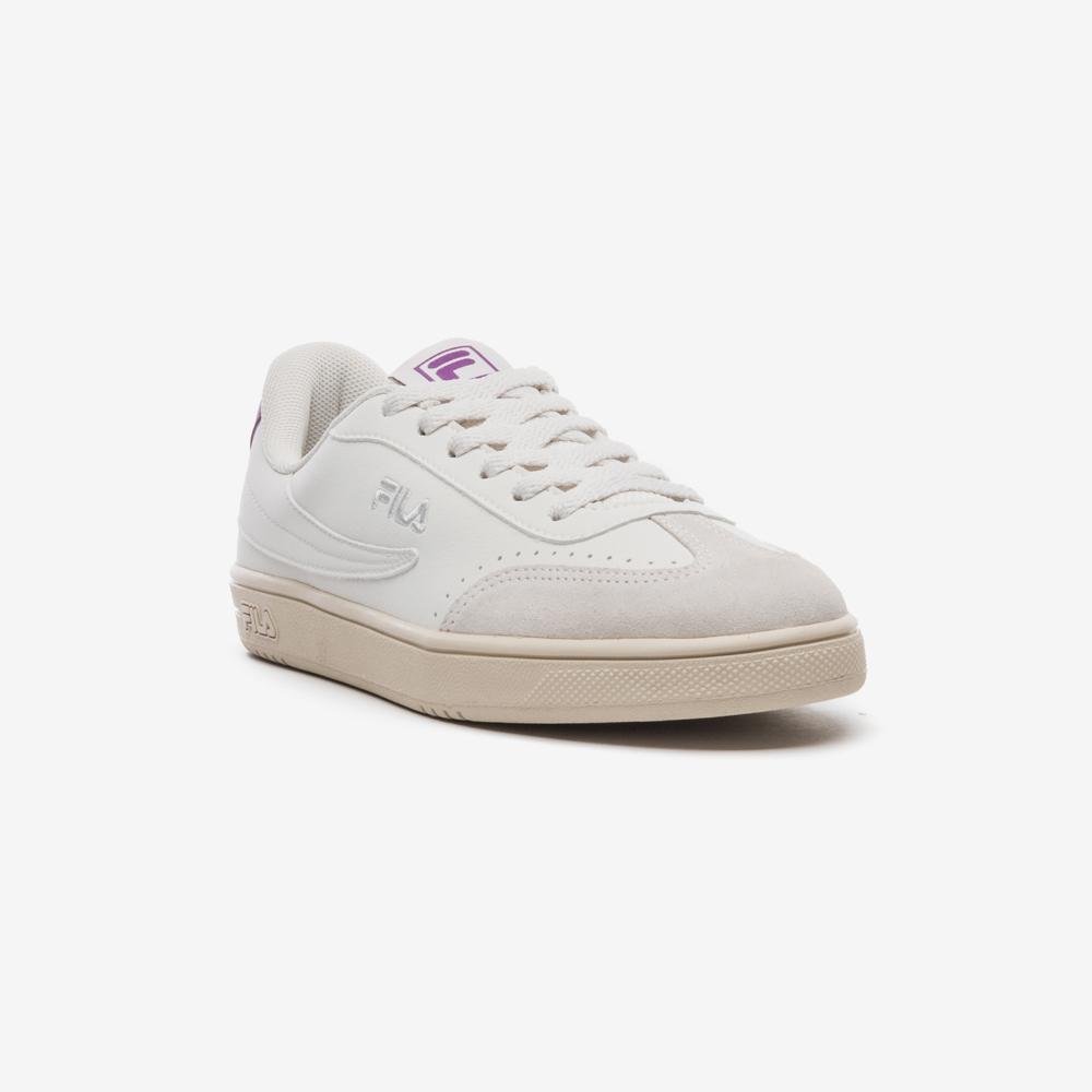 Tênis Fila Court 80 Feminino Branco/Roxo 3