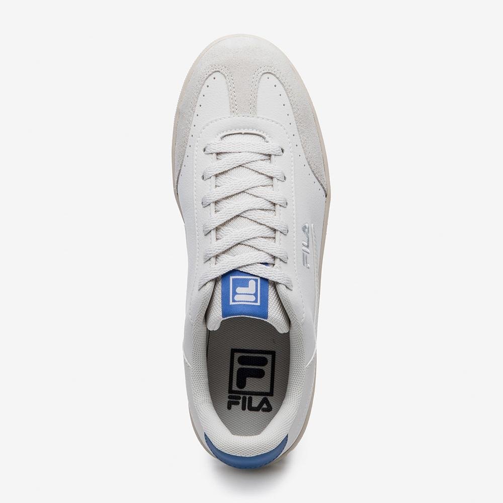Tênis Fila Court 80 Masculino Branco/Azul 4