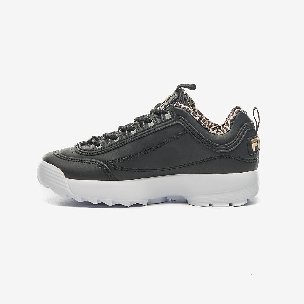 Tênis Fila Disruptor Infantil Preto/Onça 2