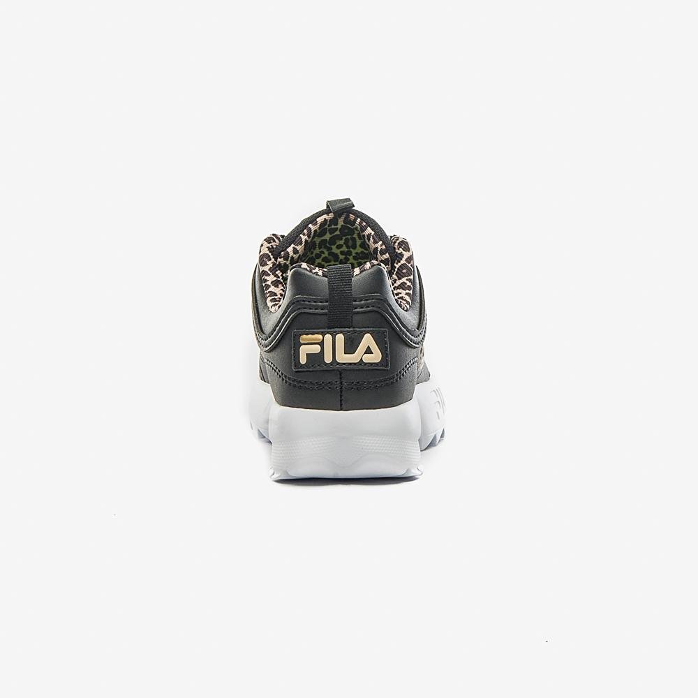 Tênis Fila Disruptor Infantil Preto/Onça 6