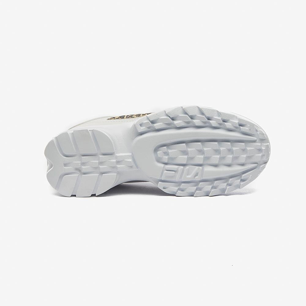 Tênis Fila Disruptor Infantil Branco/Onça 5