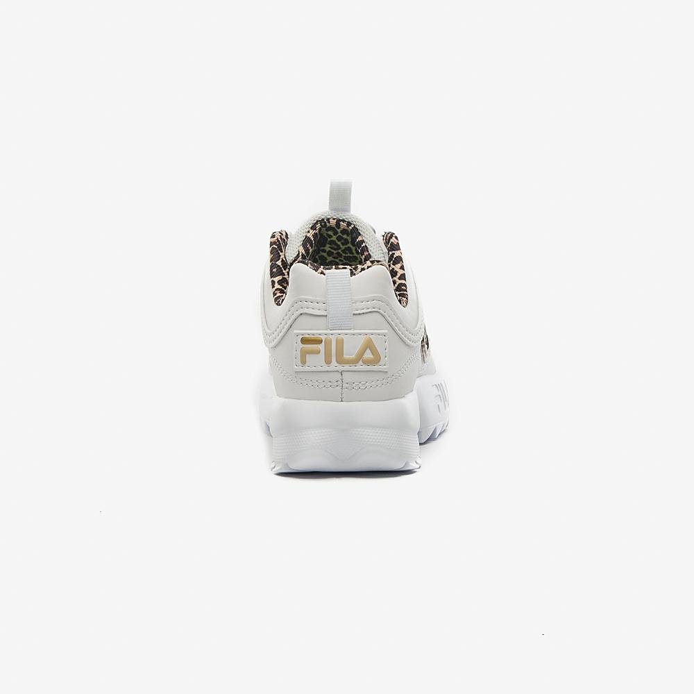 Tênis Fila Disruptor Infantil Branco/Onça 6
