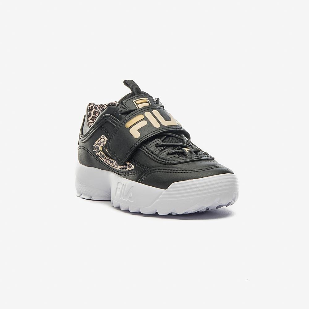 Tênis Fila Disruptor Vlc Infantil Preto/Onça 3