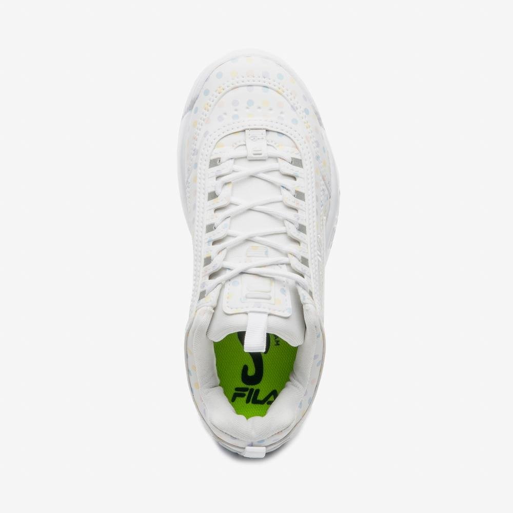 Tênis Fila Disruptor Infantil Branco 4