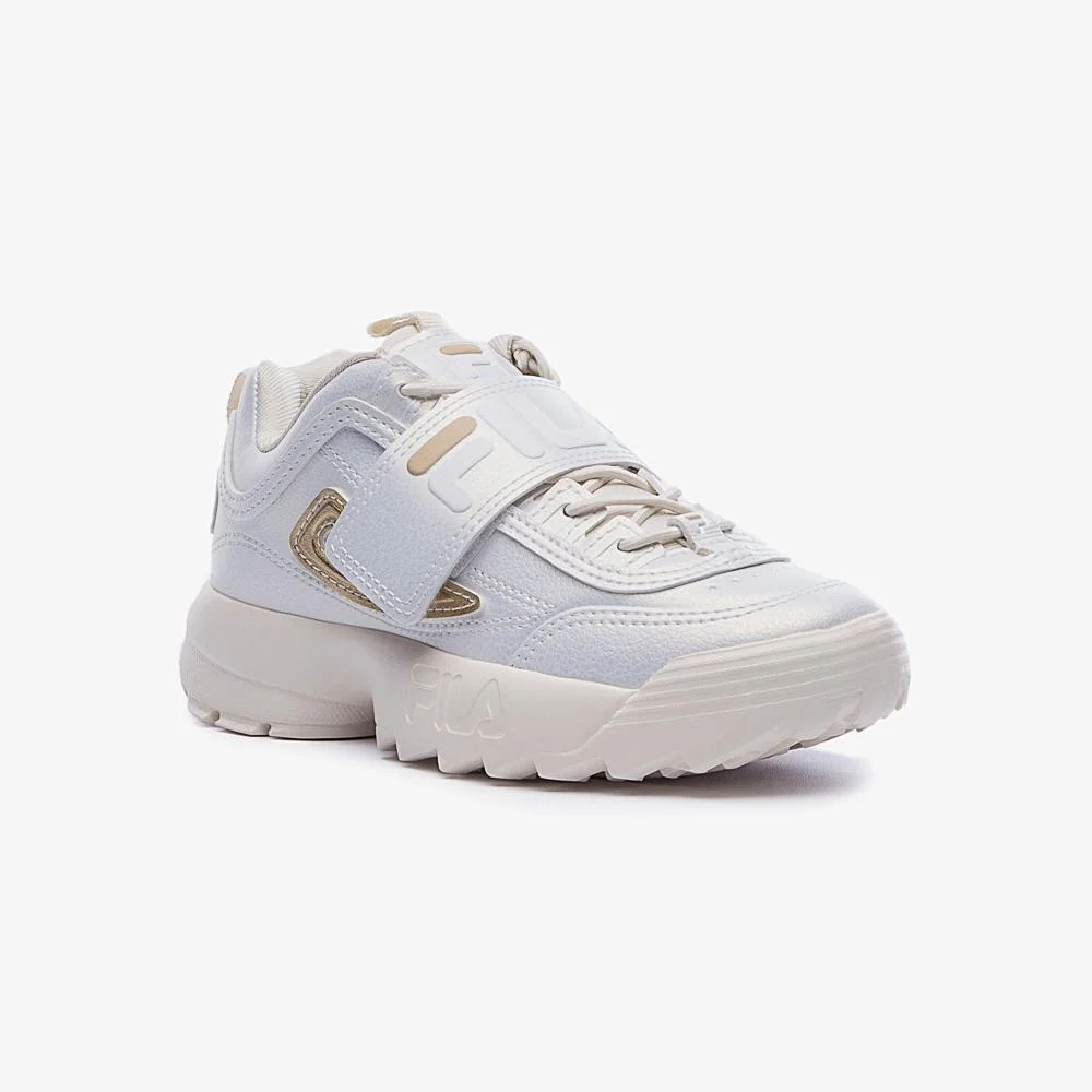 Tênis Fila Disruptor Vlc Infantil Branco/Dourado 3