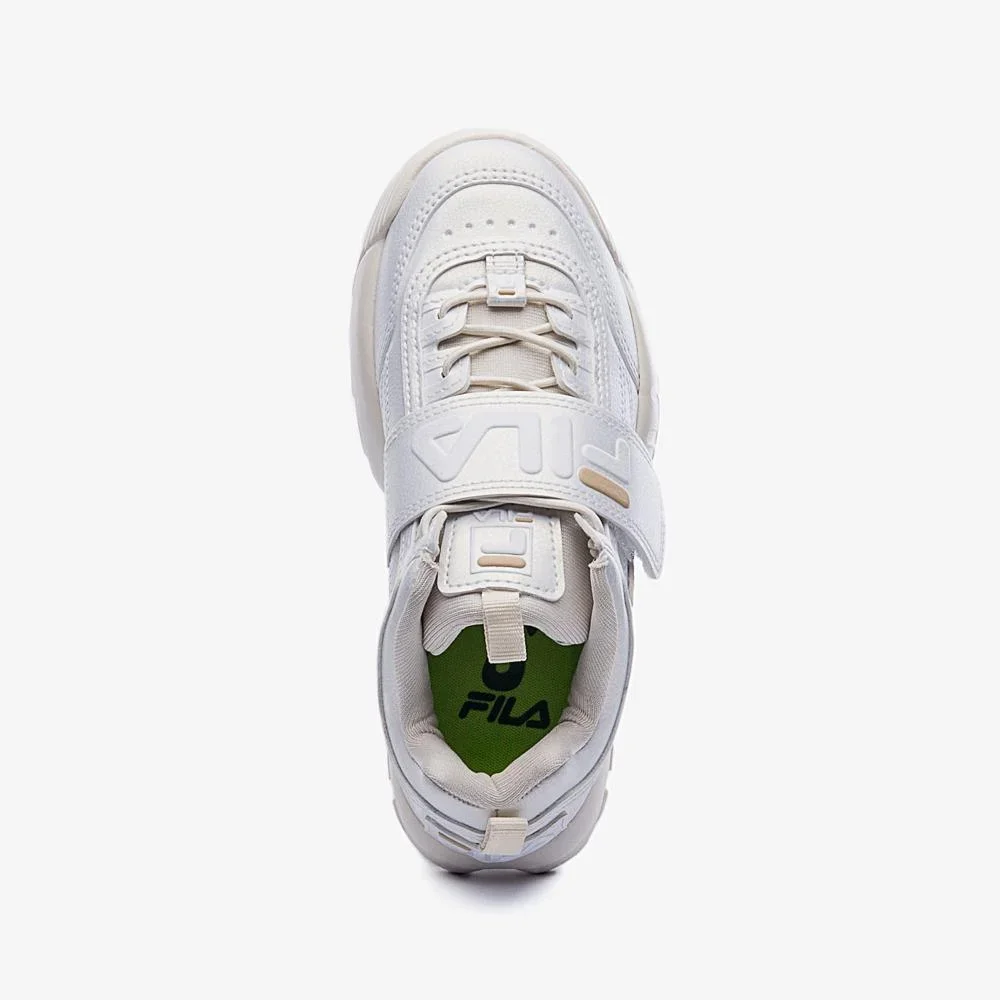 Tênis Fila Disruptor Vlc Infantil Branco/Dourado 4