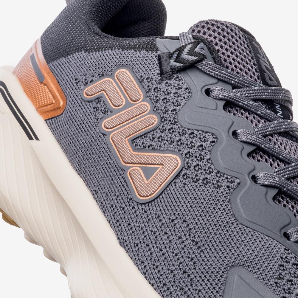 Tênis Fila Duality 2 Feminino Cinza/Dourado