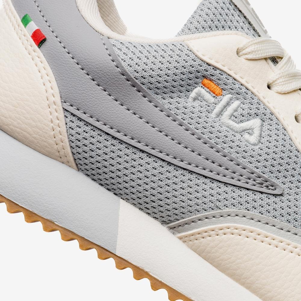 Tênis Fila Euro Jogger Sport II Feminino Branco/Cinza 8
