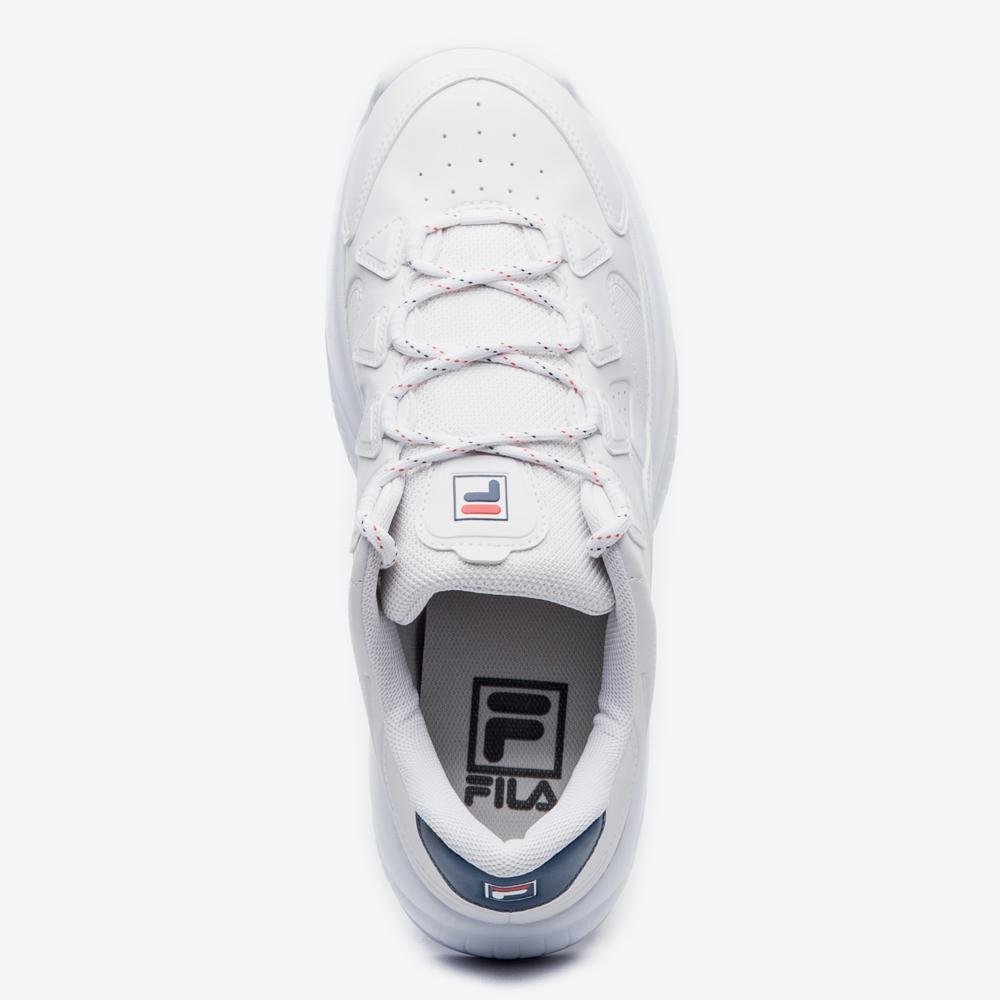 Tênis Fila Evolux Masculino Branco/Azul 4
