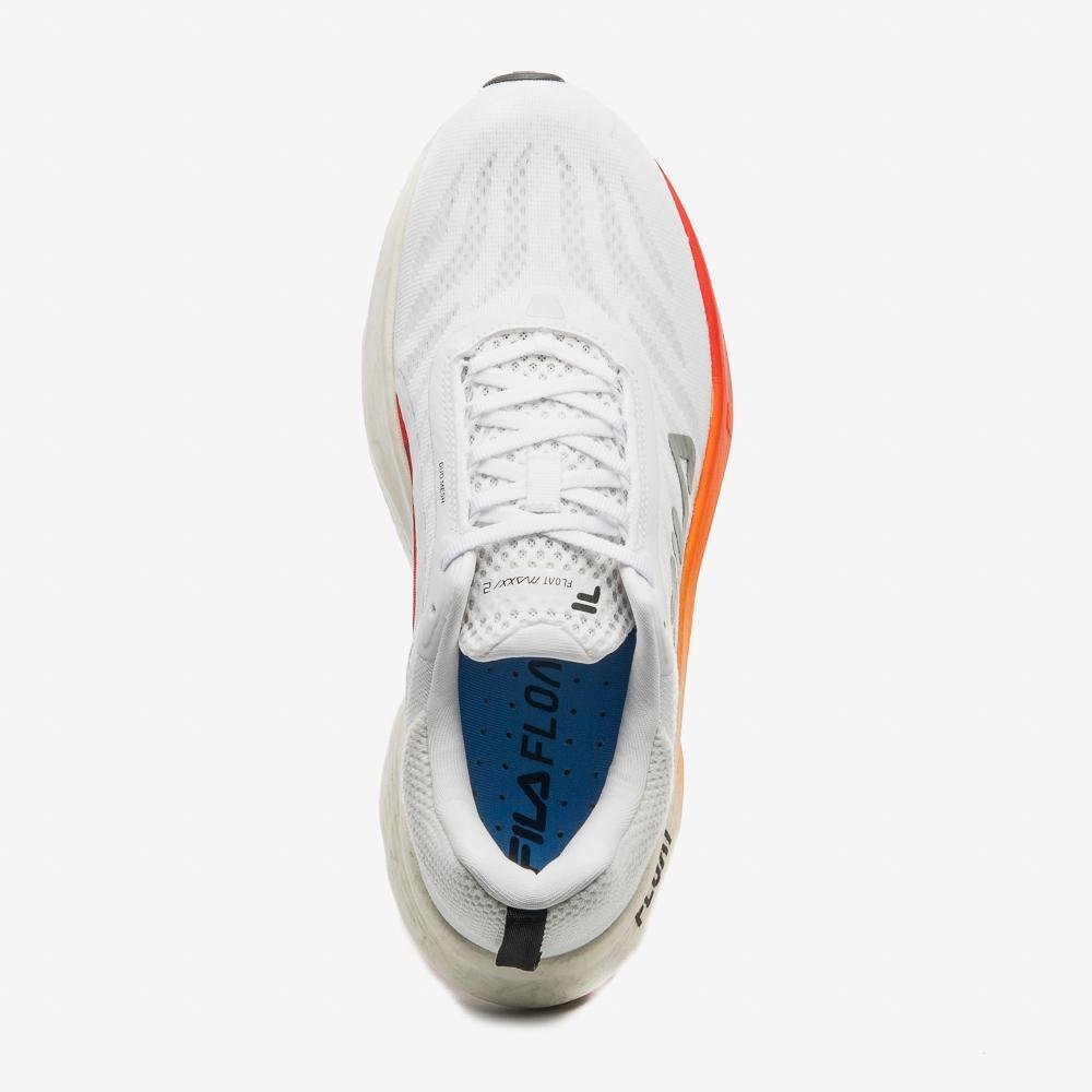 Tênis Fila Float Maxxi 2 Masculino Branco/Laranja 4