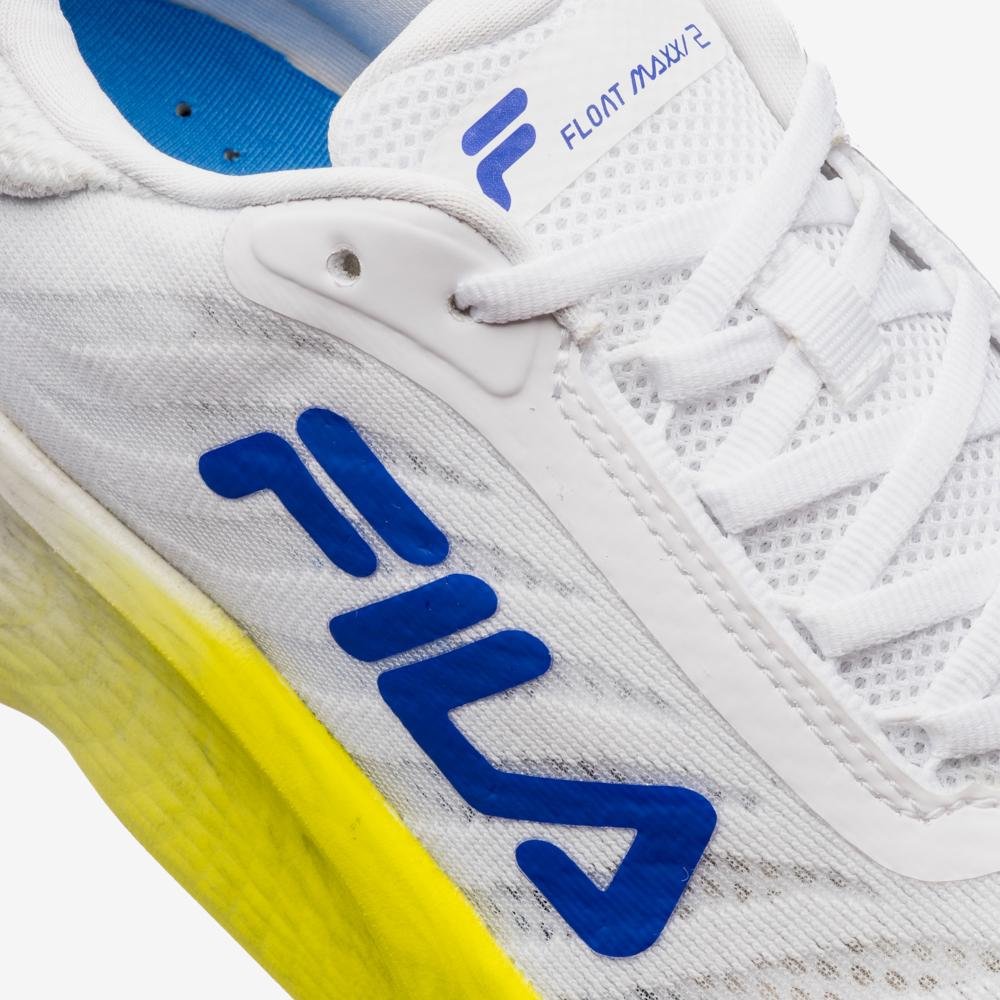 Tênis Fila Float Maxxi 2 Masculino Branco/Azul/Amarelo 7