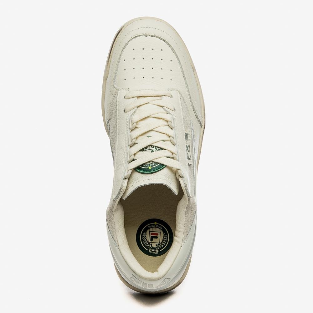Tênis Fila Fx-2 Vintage Masculino Branco 4