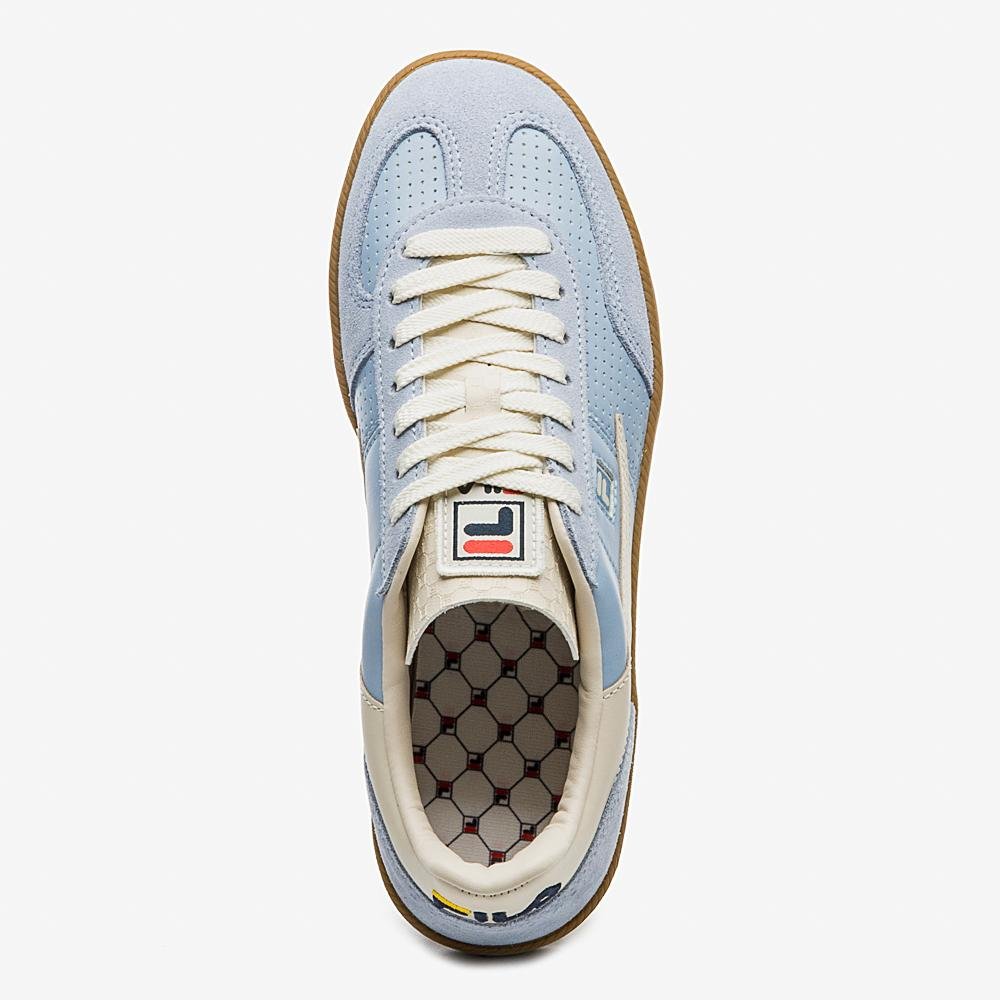 Tênis Fila Fx Court 70 Vintage Feminino Azul/Branco 4