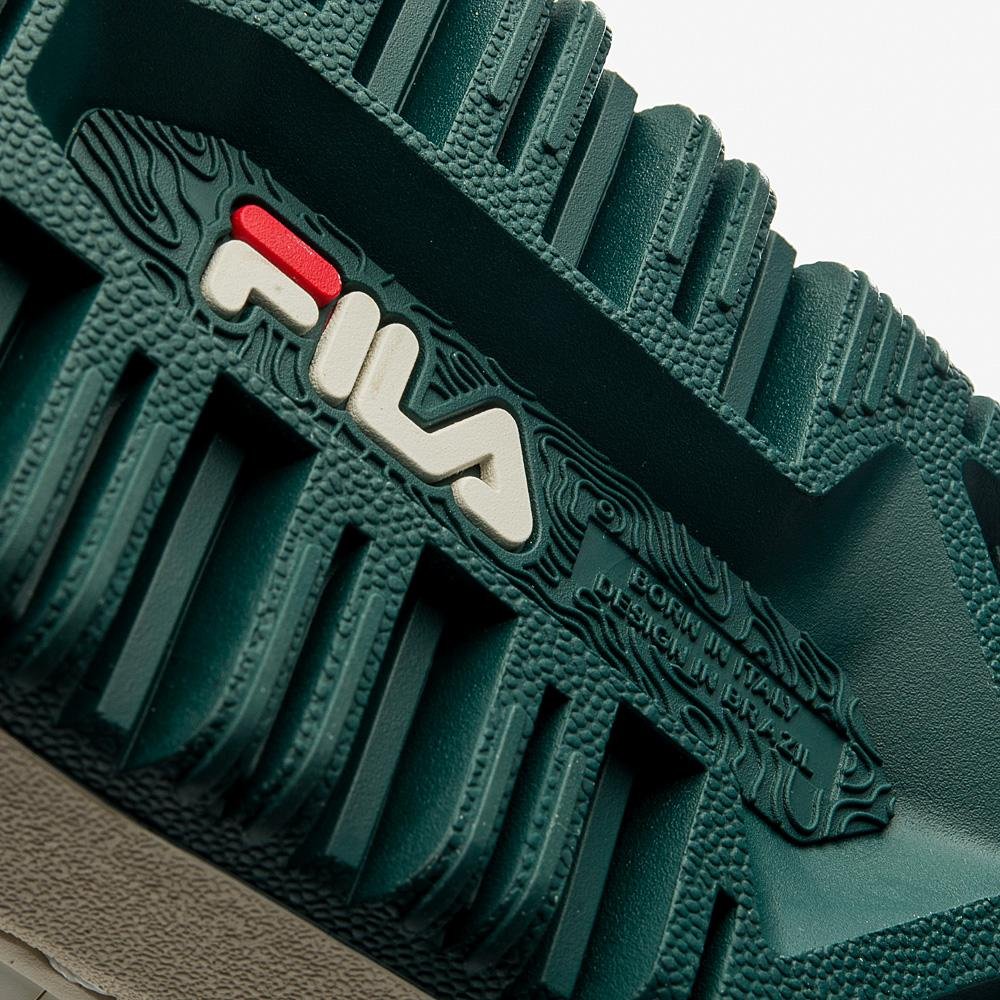 Tênis Fila Fx-100 All Terrain Low Feminino Branco/Cinza/Verde 9