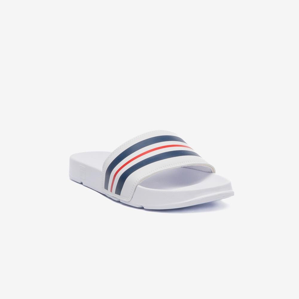 Chinelo Fila Drifter Stripes Feminino Branco 3
