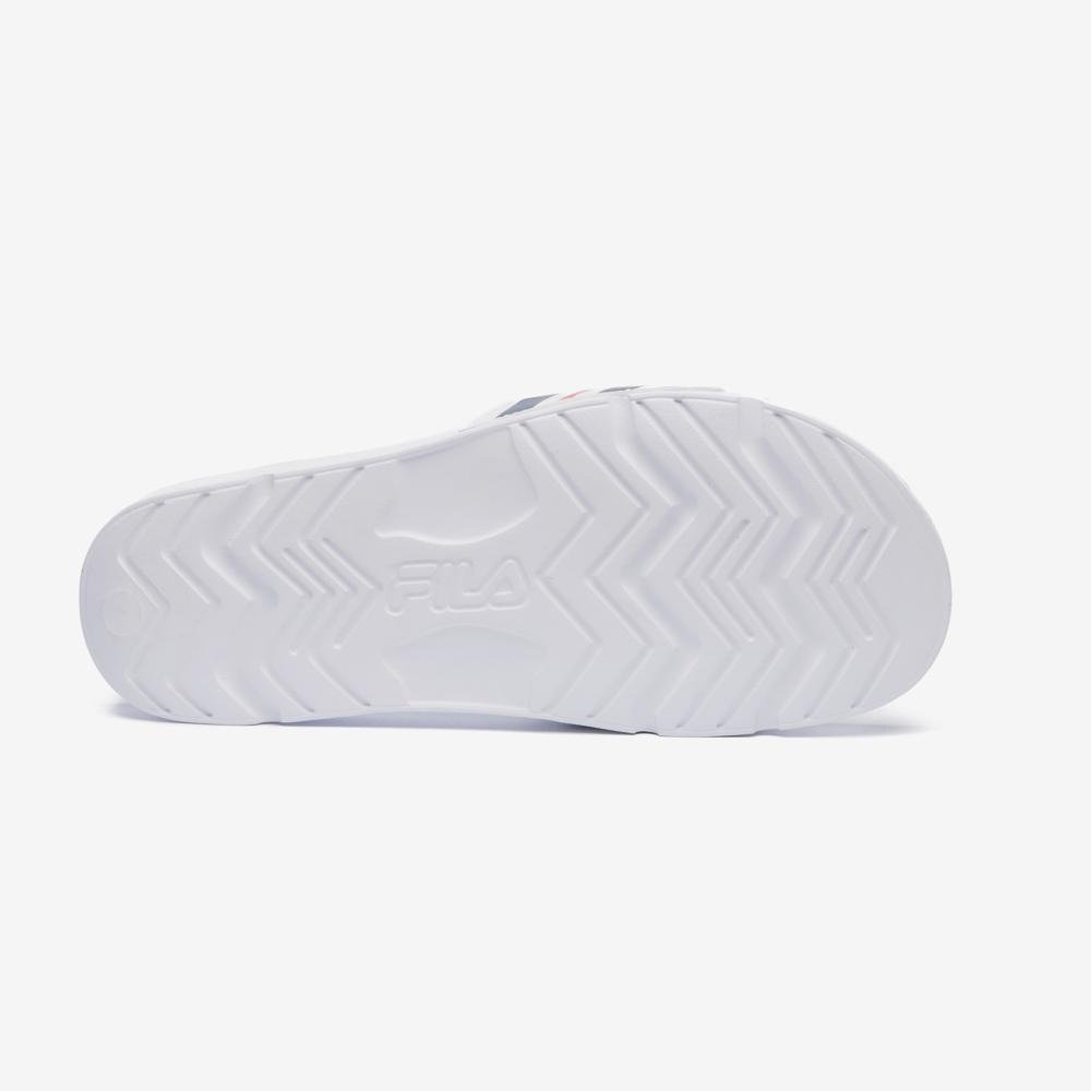 Chinelo Fila Drifter Stripes Feminino Branco 5