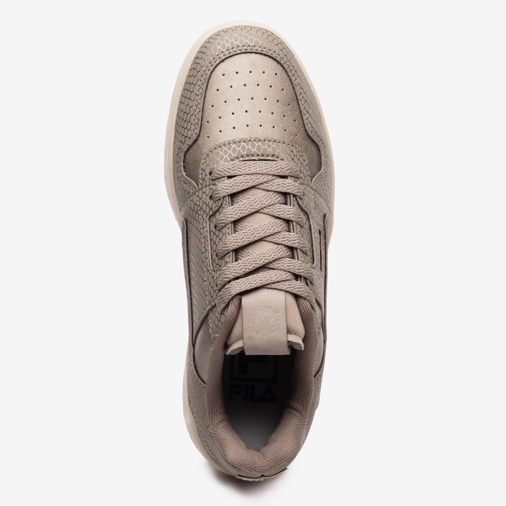 Tênis Fila Acd Classic Feminino Bege 4