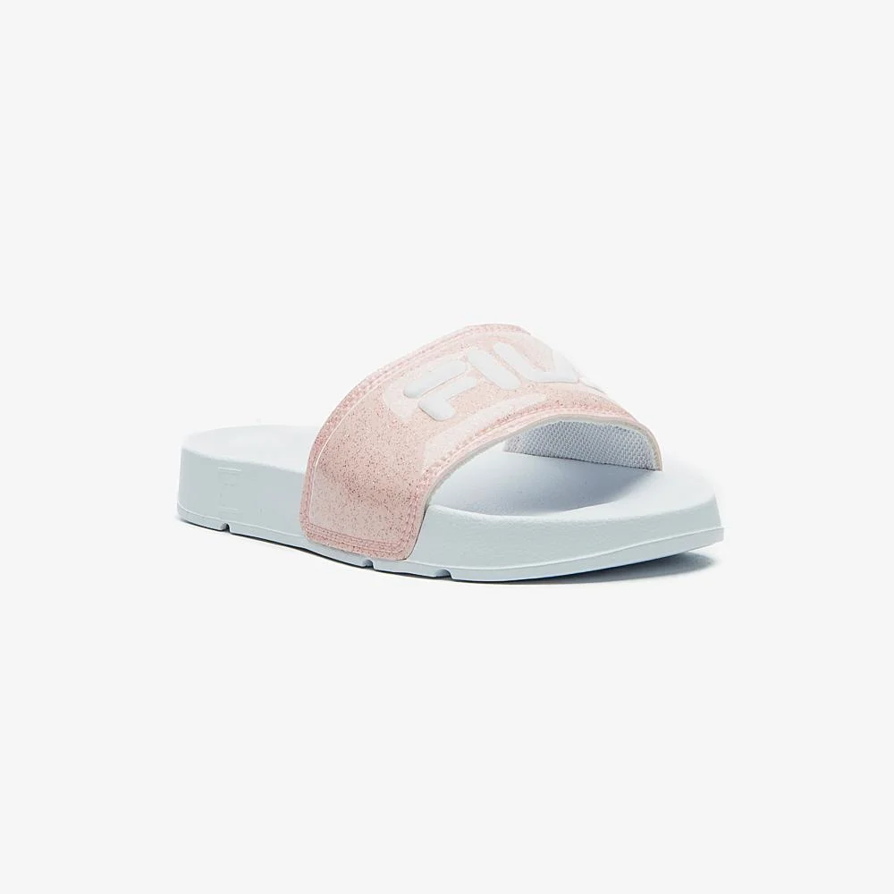 Chinelo Fila Drifter Infantil Branco/Rosa 3