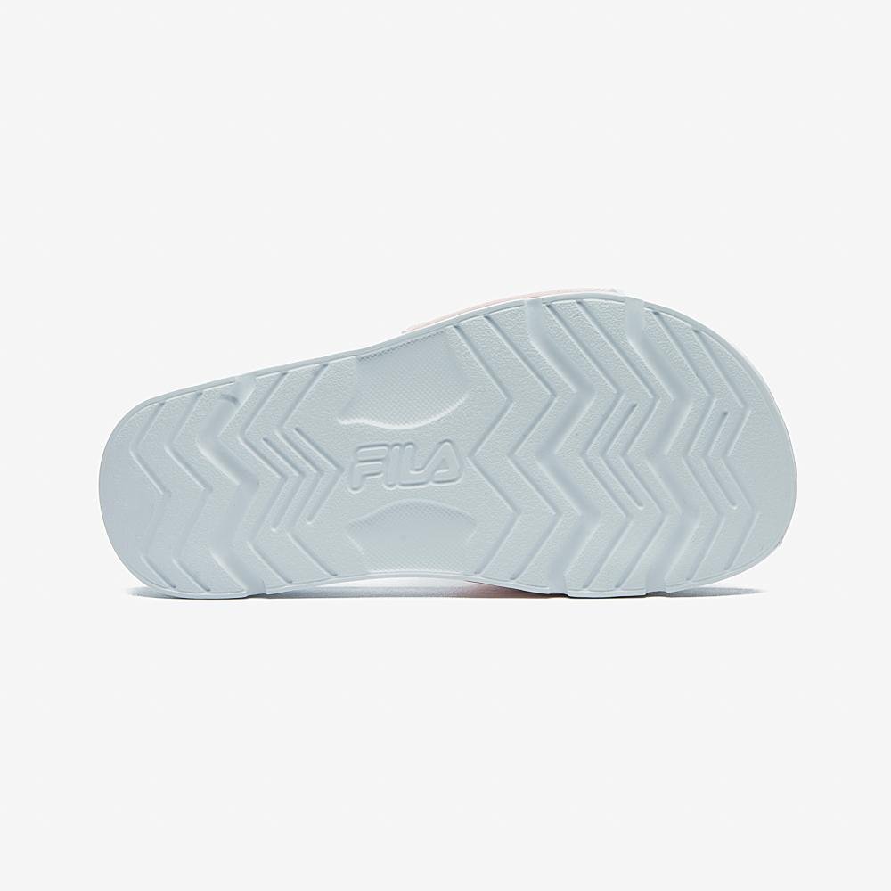 Chinelo Fila Drifter Infantil Branco/Rosa 5