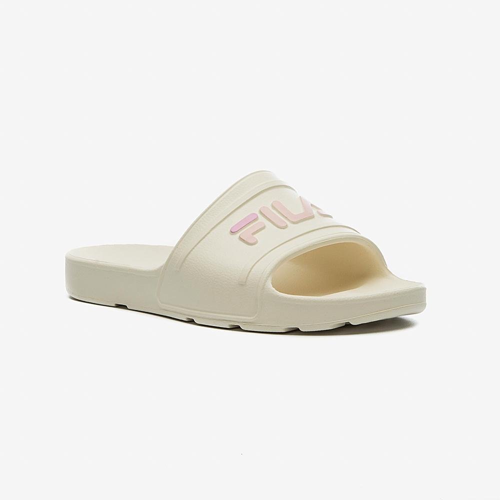 Chinelo Fila Sleek Slide Feminino Bege 3