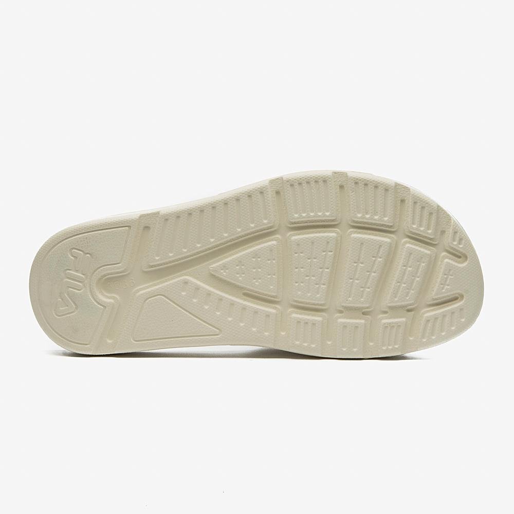 Chinelo Fila Sleek Slide Feminino Bege 5