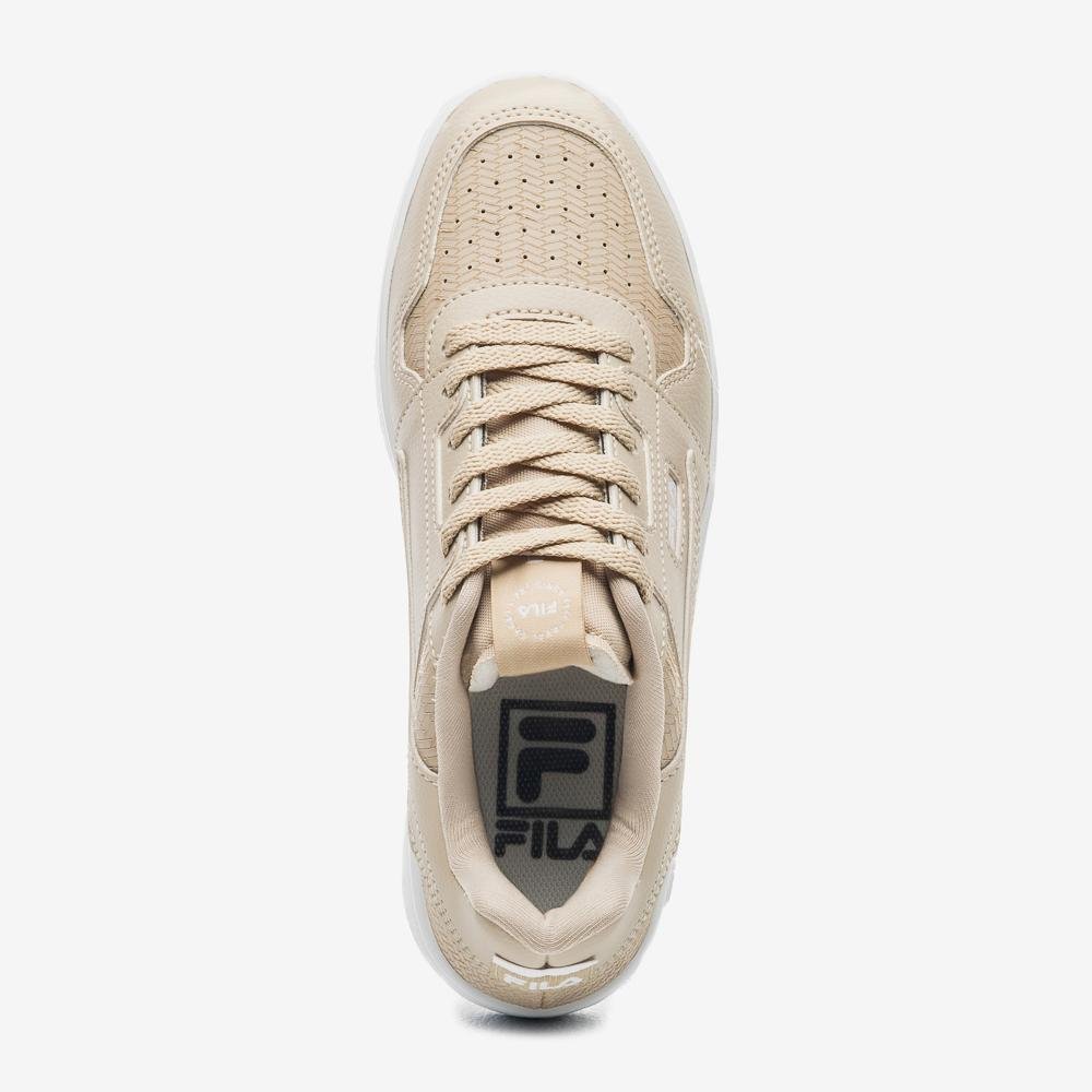 Tênis Fila Acd Classic Feminino Bege 4