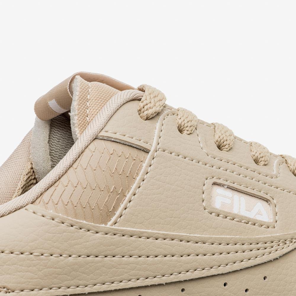 Tênis Fila Acd Classic Feminino Bege 8