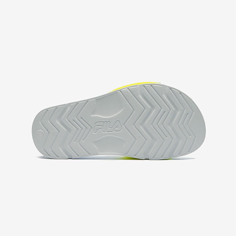 Chinelo Fila Drifter Infantil Amarelo/Branco 5