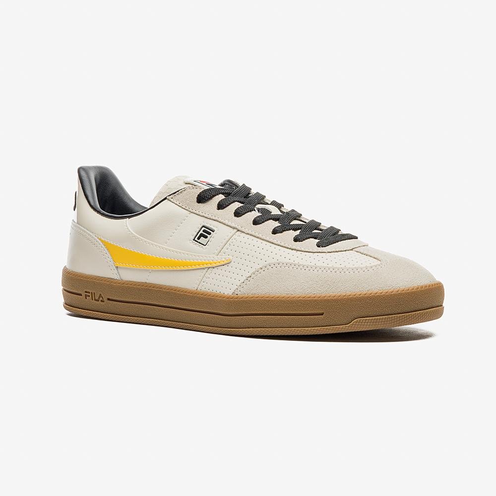 Tênis Fila Fx Court 70 Vintage Masculino Bege 3