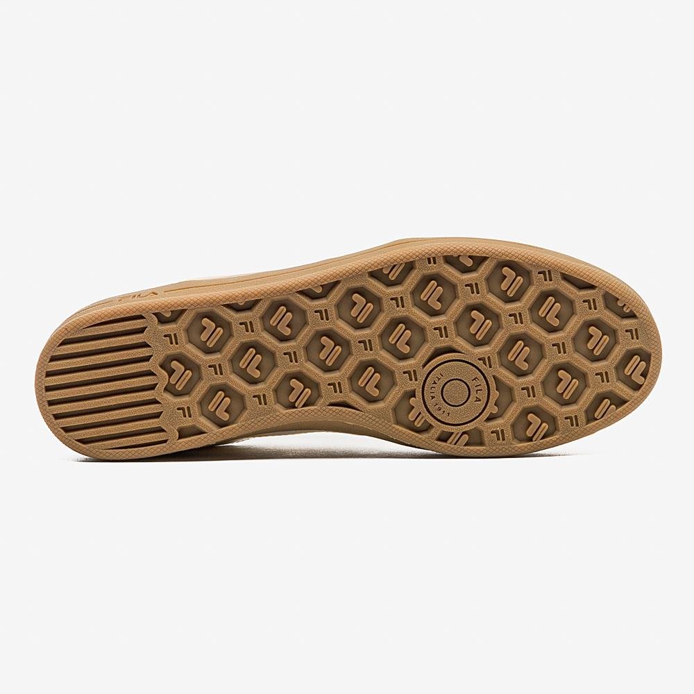 Tênis Fila Fx Court 70 Vintage Masculino Bege 5