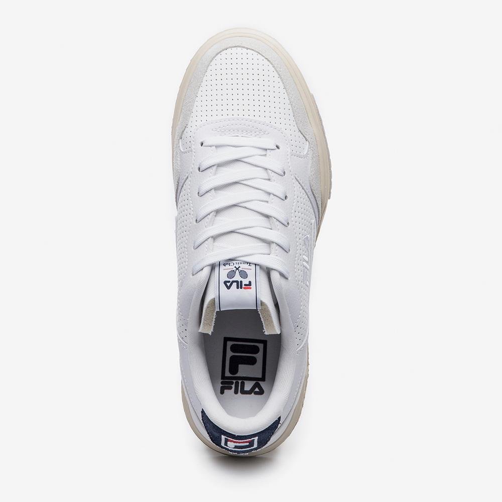 Tênis Fila Original Fitness Tennis Club II Masculino Branco 4