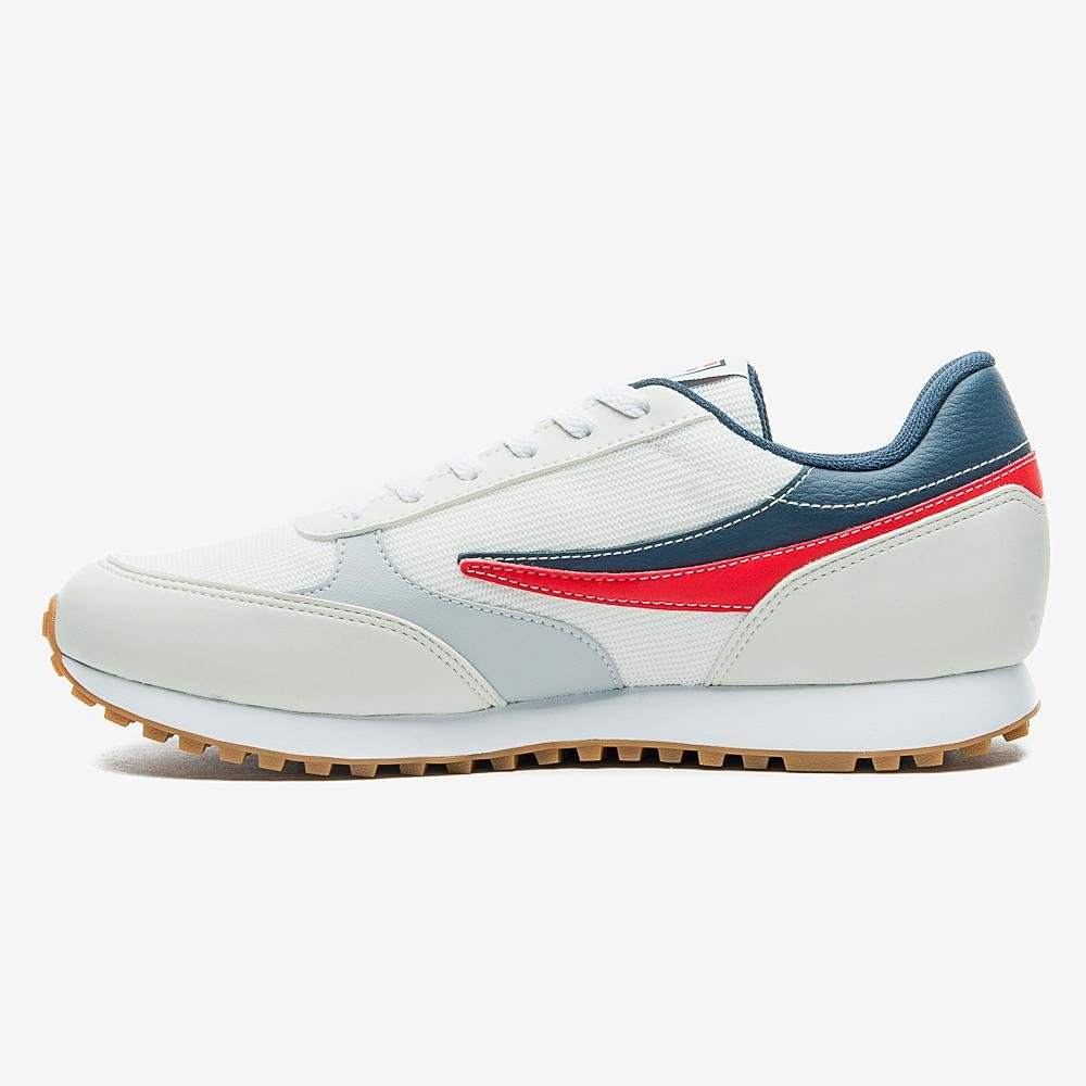 Tênis Fila Renno Classic Masculino Branco/Azul/Vermelho 2