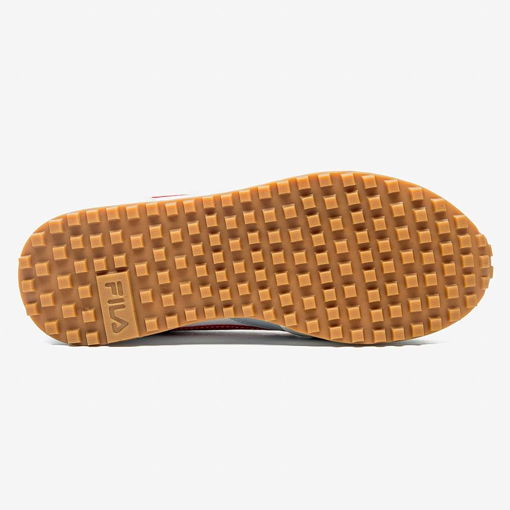 Tênis Fila Renno Classic Masculino Branco/Azul/Vermelho 5