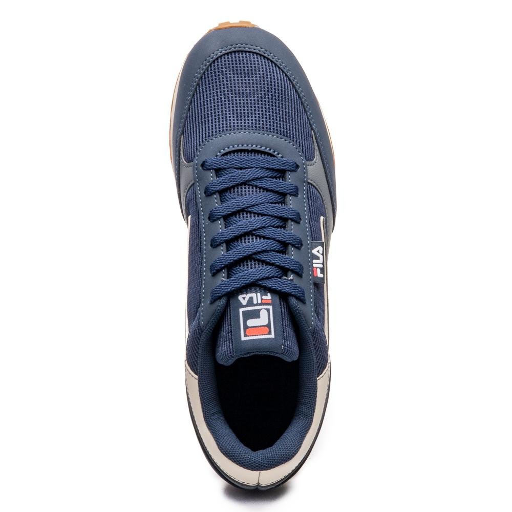 Tênis Fila Renno Classic Masculino Azul 4