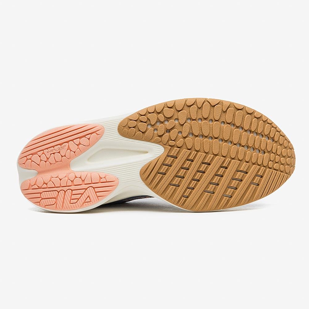 Tênis Fila Racer Speedzone Feminino Azul/Laranja 5