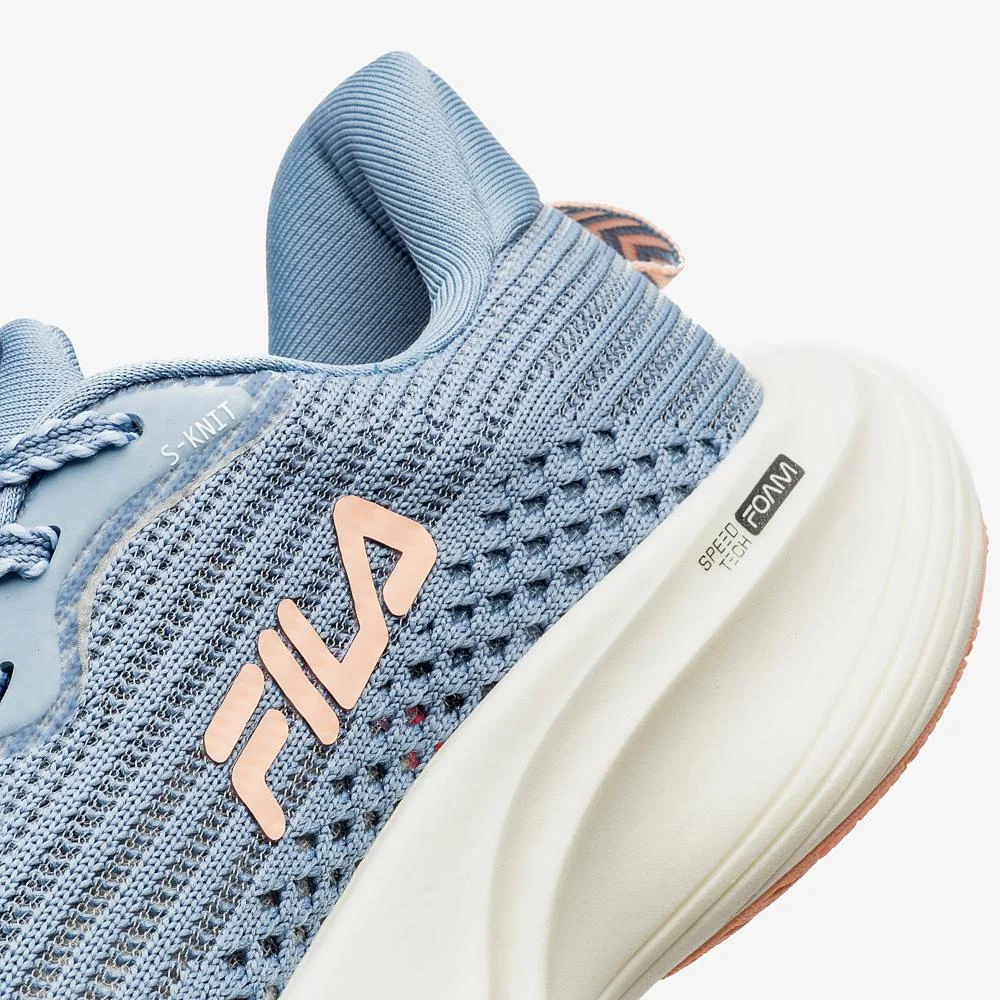 Tênis Fila Racer Speedzone Feminino Azul/Laranja 9