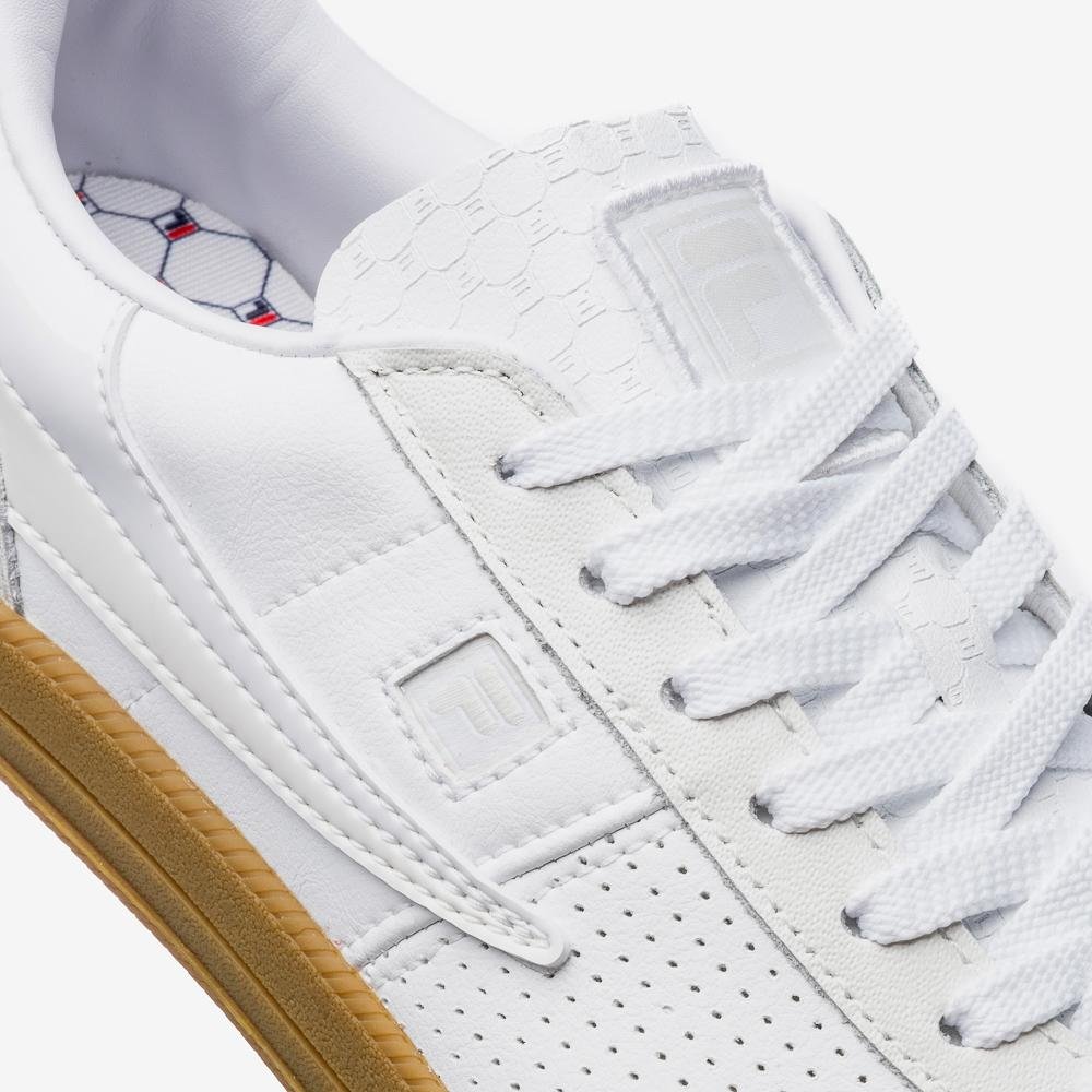 Tênis Fila Fx Court 70 Vintage Masculino Branco/Cinza 7