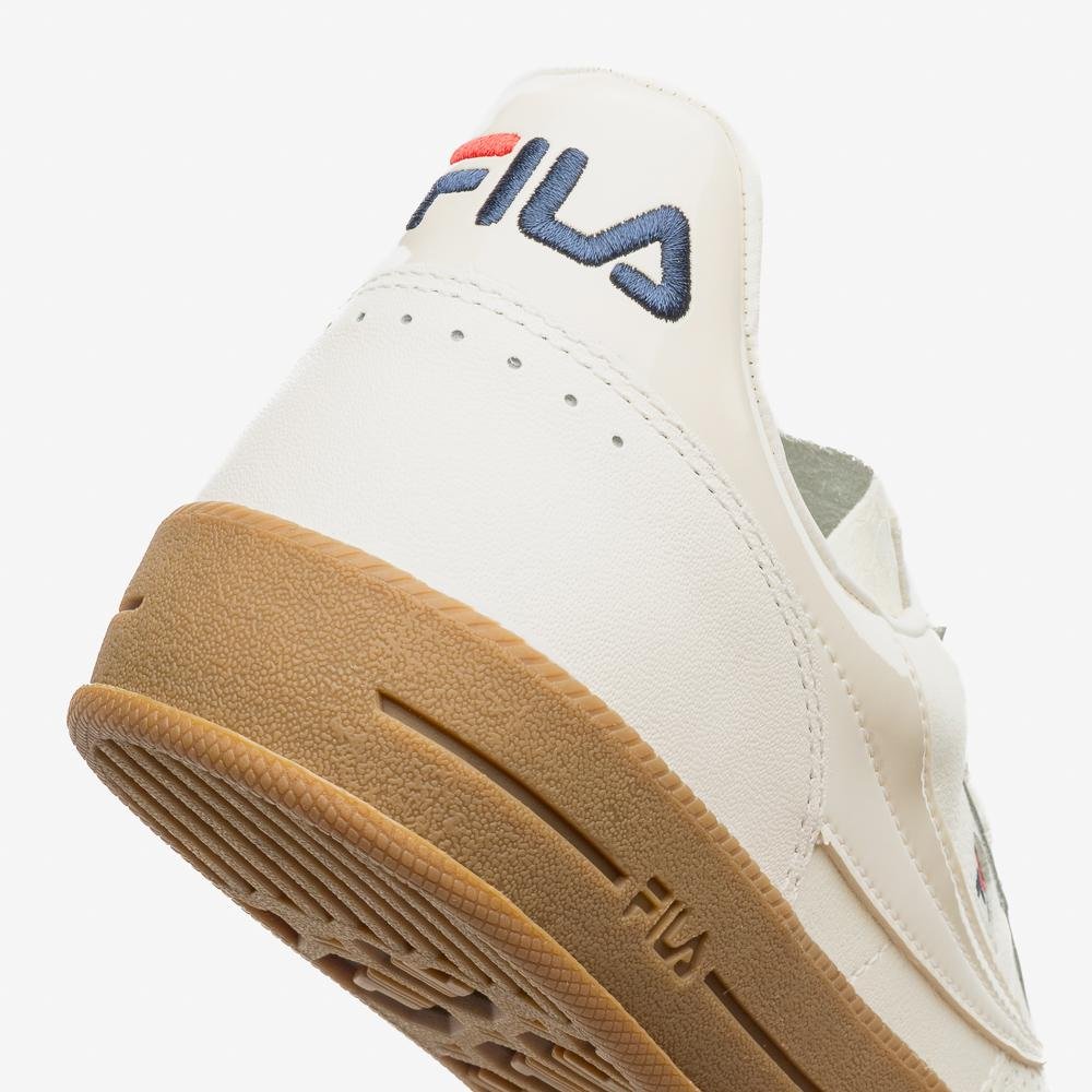 Tênis Fila Fx Court 70 Vintage Masculino Bege/Cinza 8