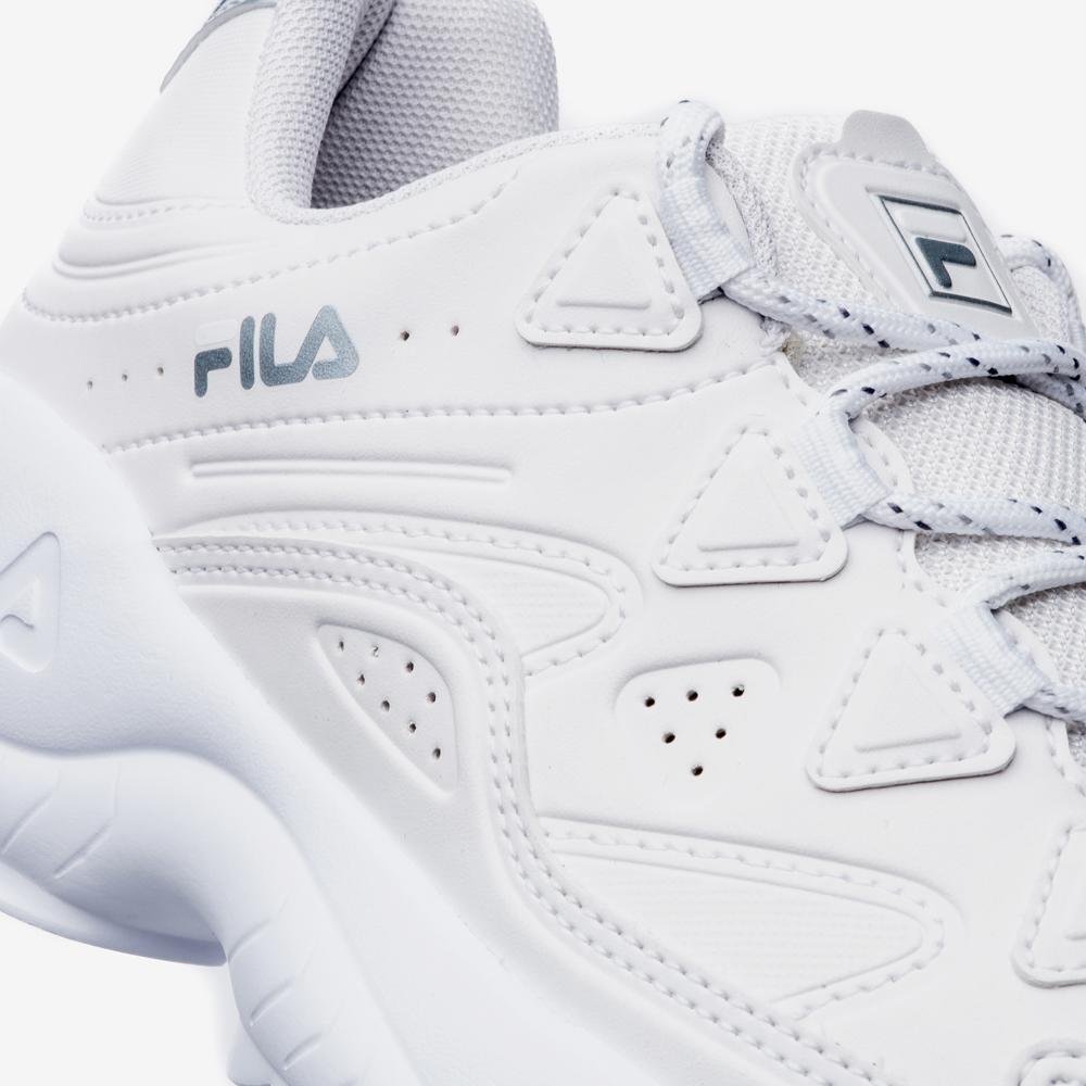 Tênis Fila Evolux Feminino Branco/Prata 7