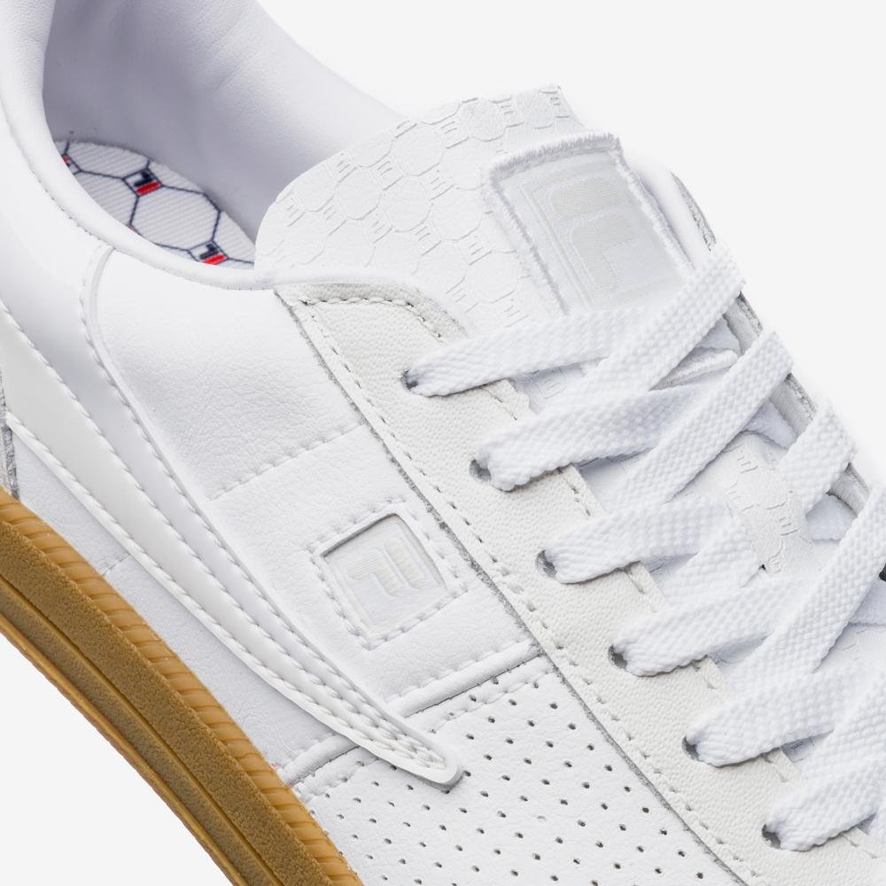 Tênis Fila Fx Court 70 Vintage Feminino Branco/Cinza 7