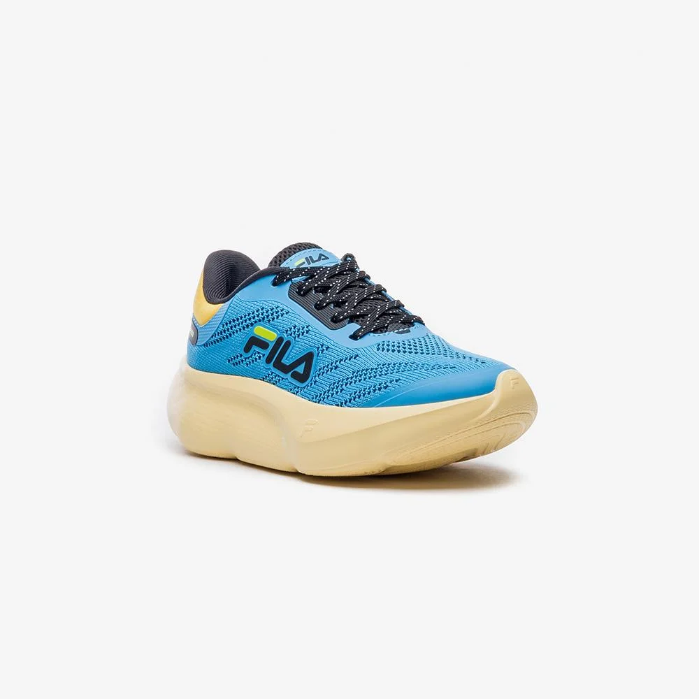 Tênis Fila Maxxi Infantil Azul/Amarelo 3