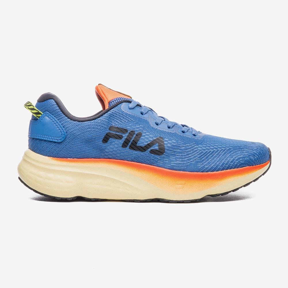 Tênis Fila Maxximus Masculino Azul/Laranja 1